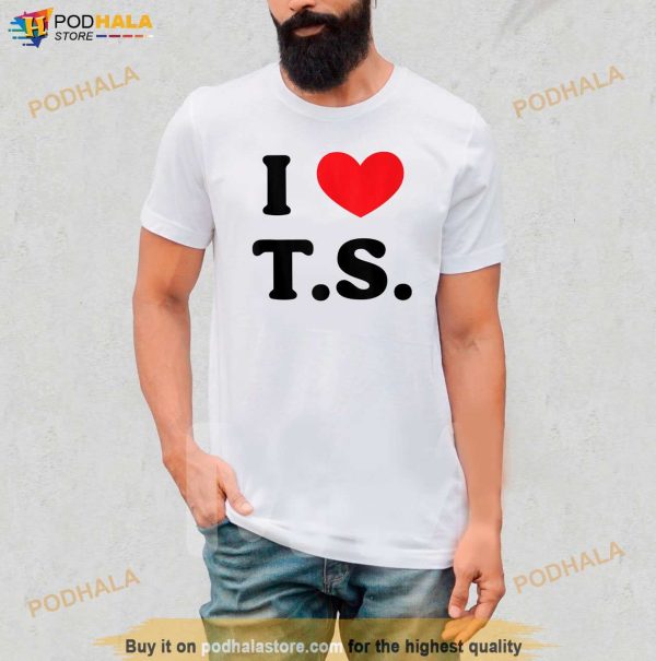 I Heart TS Shirt For Country Music Fans Tee