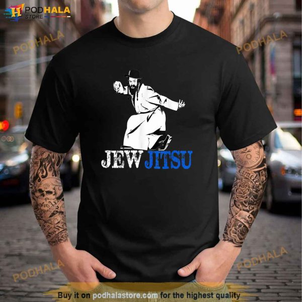 I Know JewJitsu Shirt Rabbi Horah Dance Jiu Jitsu Jewish Shirt