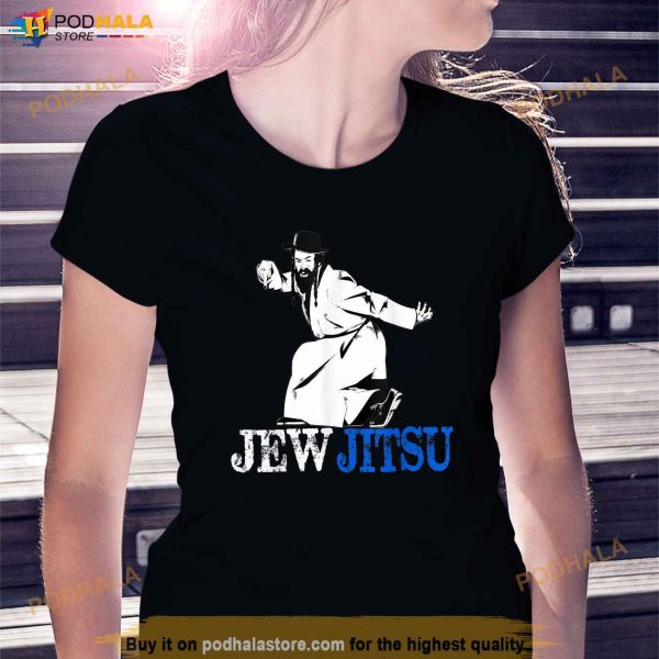 I Know JewJitsu Shirt Rabbi Horah Dance Jiu Jitsu Jewish Shirt