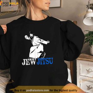 I Know Jewjitsu Shirt Rabbi Horah Dance Jiu Jitsu Jewish Shirt 3