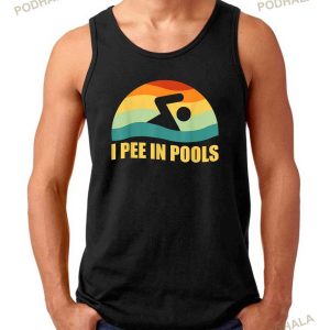 I Pee In Pools Retro Vacation Humor Swimming I Pee In Pools Shirt