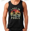 I Pee in Pools Sarcastic Sayings for Pools Lovers Retro Shirt