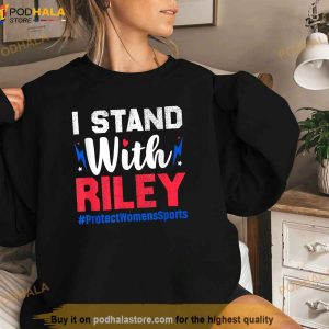 I Stand With Riley Gaines Protect Womens Sports Support Shirt 3