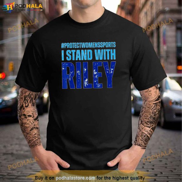 I Stand With Riley Shirt, Protect Womens Sports Female Athletes Shirt