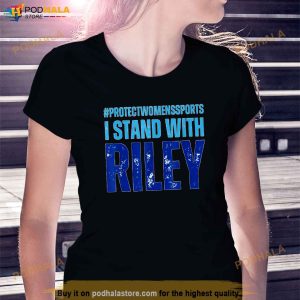 I Stand With Riley Shirt Protect Womens Sports Female Athletes Shirt 2