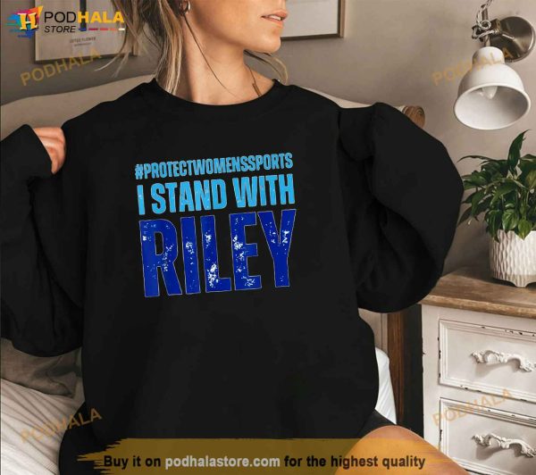 I Stand With Riley Shirt, Protect Womens Sports Female Athletes Shirt