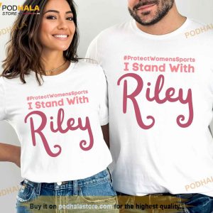 I Stand With Riley Shirt, ProtectWomensSports Sports Female Athletes Shirt