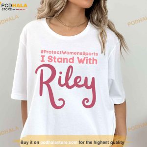 I Stand With Riley Shirt Protectwomenssports Sports Female Athletes Shirt 3
