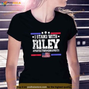 I Stand With Riley Shirt Save Womens Sports Shirt 2