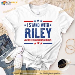 I Stand With Riley Shirt, Support Riley Gaines, ProtectWomensSports Female Shirt