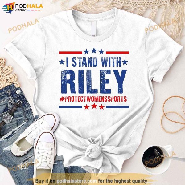 I Stand With Riley Shirt, Support Riley Gaines, ProtectWomensSports Female Shirt