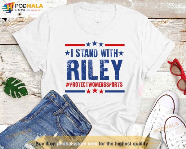 I Stand With Riley Shirt, Support Riley Gaines, ProtectWomensSports Female Shirt