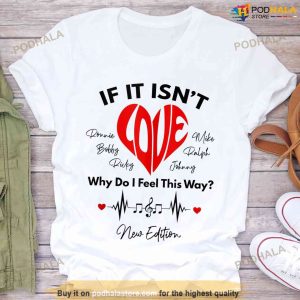 If It Isn't Love New Edition Shirt, New Edition Legacy tour 2023 Shirt