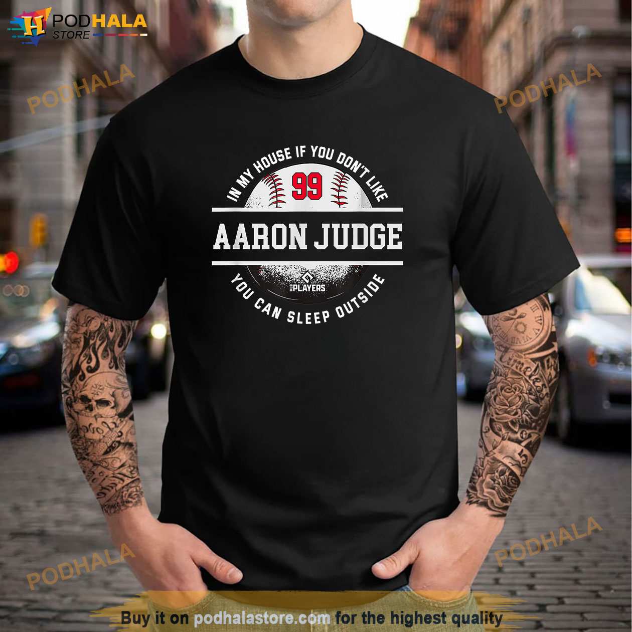 In My House Aaron Judge Fans Funny Baseball Player Shirt, Aaron