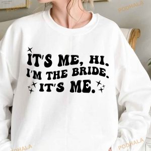 Its Me Hi Im The Bride Its Me Retro Groovy Bride Shirt Gift For Bride 3