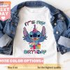 It's My Birthday Shirt, Stitch TShirt, Disney Stitch Birthday Party Shirt