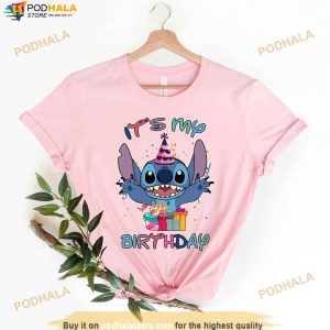 Its My Birthday Shirt Stitch Tshirt Disney Stitch Birthday Party Tshirt 1