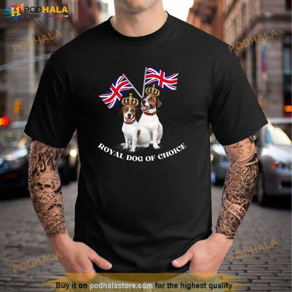 Jack Russell King Charles Coronation Party Celebration Funny Shirt