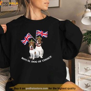 Jack Russell King Charles Coronation Party Celebration Funny Shirt 3