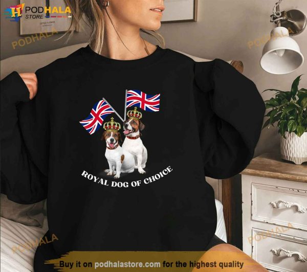 Jack Russell King Charles Coronation Party Celebration Funny Shirt