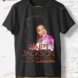 Janet Jackson Together Again Tour Baseball Jersey - Tagotee