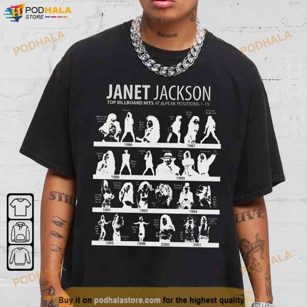 Janet Jackson Music Shirt, Together Again Tour 2023 Sweatshirt, Pop Music Concert