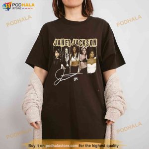 Janet Jackson Signature Shirt Janet Jackson Togetheragain Tour 2023 Gift 2