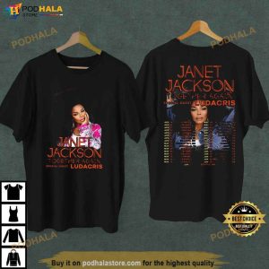 Janet Jackson Together Again Tour 2023 T-Shirt