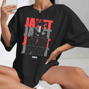 Janet Jackson Together Again Tour Dates 2023 Shirt, Bootleg Retro 90s Tee Gift