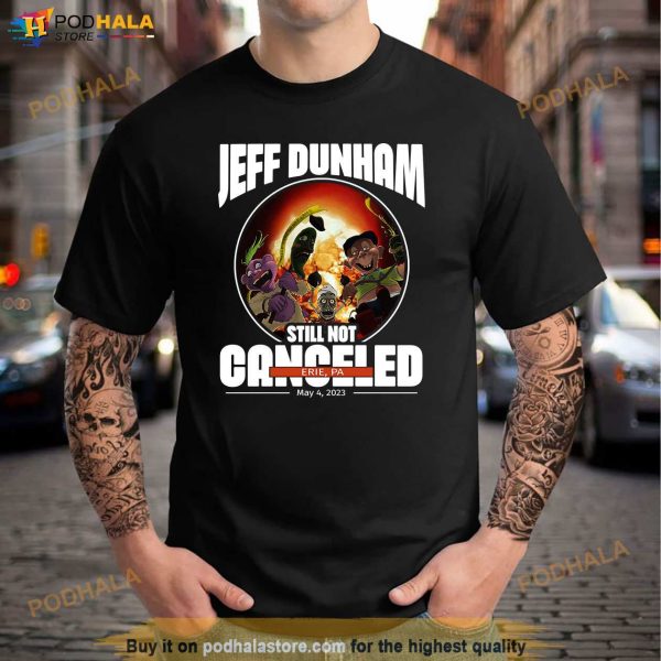 Jeff Dunham Shirt, Erie PA May 4 2023 Still Not Canceled Tour