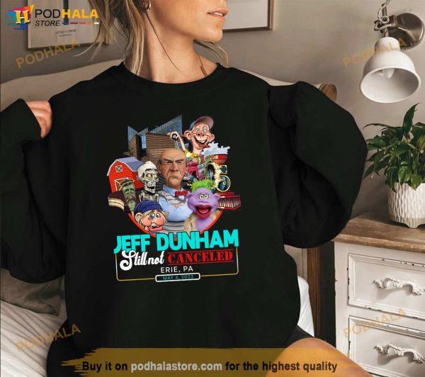 Jeff Dunham Shirt, Erie PA May 4 Jeff Dunham Tour 2023 Gift For Fans
