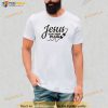 Jesus Is My New Plug Graphic Christian Tee For Men Easter Shirt