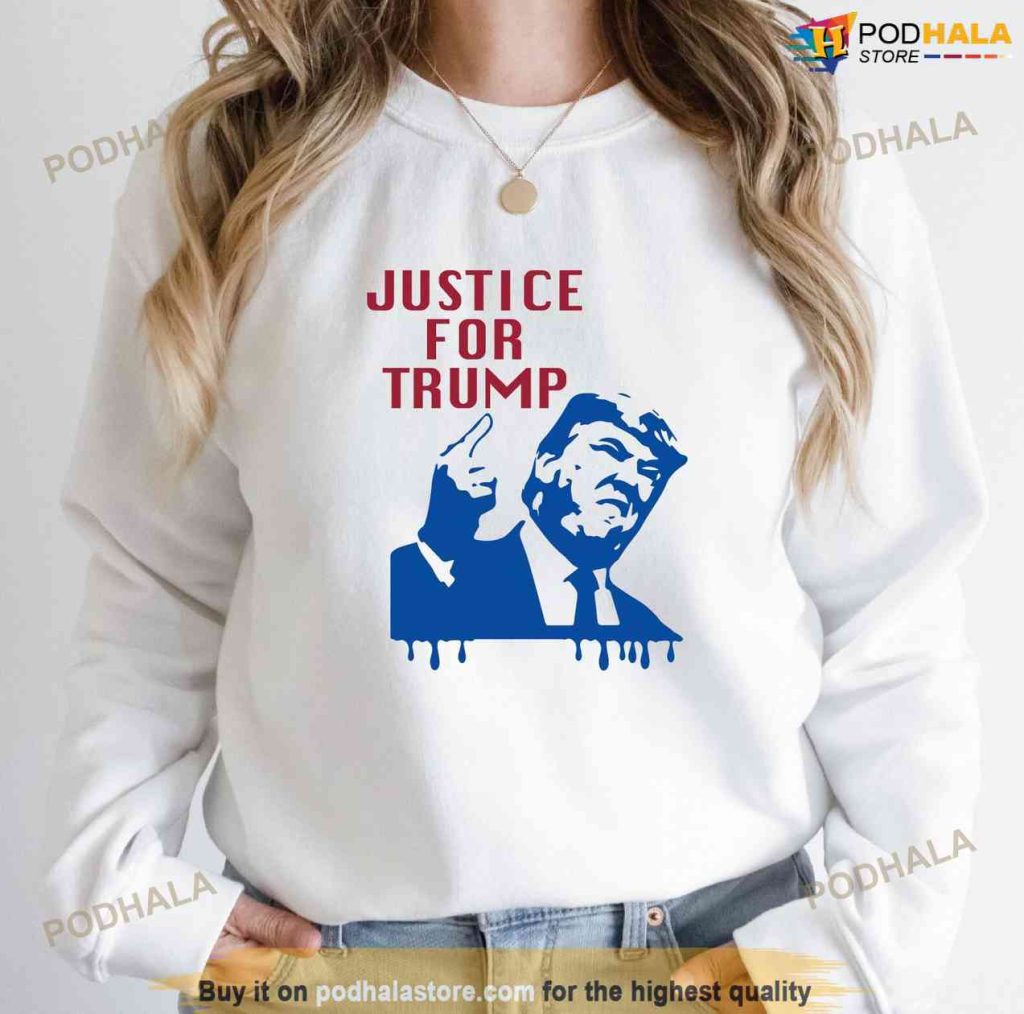 Justice for Trump Sweatshirt, Free Trump Shirt, Donald Trump Apparel