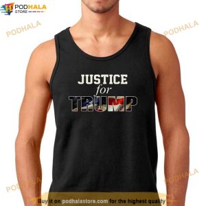 Justice for Trump Funny Donald Trump 2024 Election Costume T Shirt 2