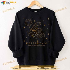 Ketterdam Crow Club Sweatshirt, Six Of Crows Shirt, Ketterdam Crow Club