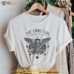 Ketterdam Six of Crows Shirt, The Crow Club Crow, No Mourners No Funerals