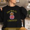 King Charles Coronation 2023 Distressed God Save King Shirt
