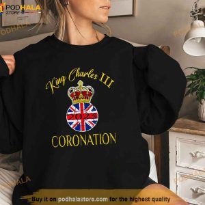 King Charles Coronation 2023 Distressed God Save King Shirt