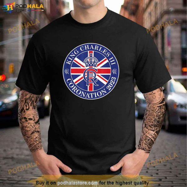King Charles III Cr Iii Coronation May 2023 British Flag Shirt