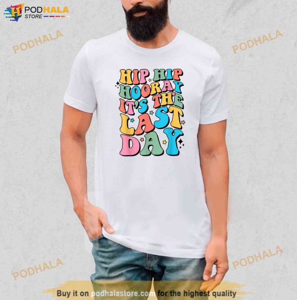 Last Day of School Hello Summer Teacher Shirts for Women Kid Shirt