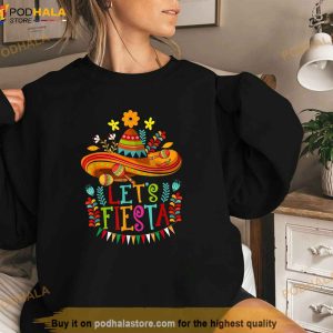 Lets Fiesta Cinco De Mayo Sombrero Shirt