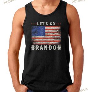 Lets Go Brandon Funny Vintage American Flag Shirt 2