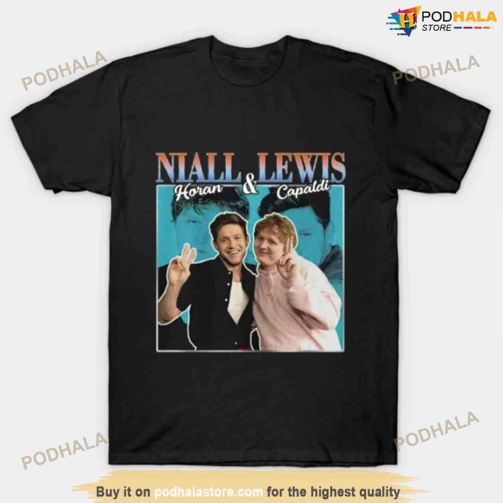 Lewis Capaldi and Niall Horan Homage Funny Shirt