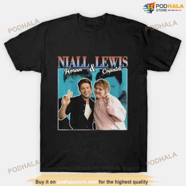 Lewis Capaldi and Niall Horan Homage Funny Shirt, Lewis Capaldi Shirt