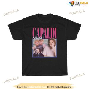 Lewis Capaldi Retro Tshirt Lewis Capaldi Shirt Lewis Capaldi Gift For Fan