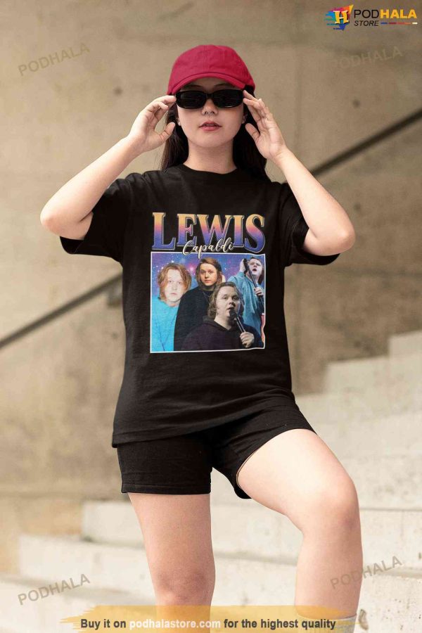 Lewis Capaldi Shirt, Someone You Loved Song, Scottish Singer Shirt