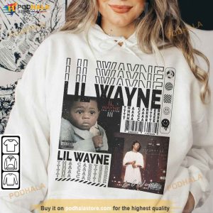 Lil Wayne Rap White Unisex Tshirt Lil Wayne Merch Tour 2023 For Fans