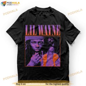 Lil Wayne Shirt Vintage 90s Style Tshirt Lil Wayne Merch