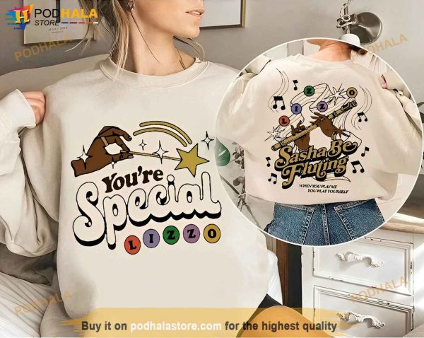 Lizzo Special World Tour 2023 Concert Shirt, Lizzo Tour 2023 Sweatshirt