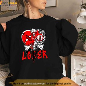 Loser Lover Dripping Heart Laser Red 5s Matching Shirt